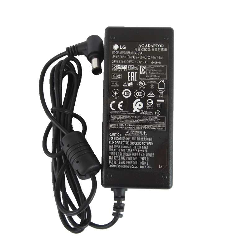 *Brand NEW*LG 19V 1.7A LCAP25A 6.5*4.3 AC DC Adapter POWER SUPPLY - Click Image to Close